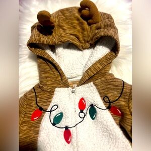 Carters baby reindeer onesie